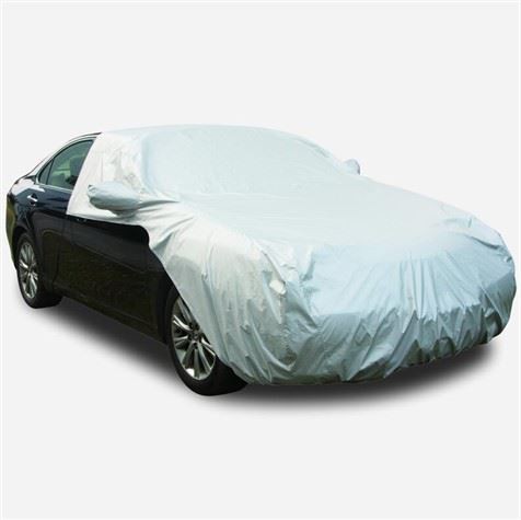 Motorhuv lock reflekterande material